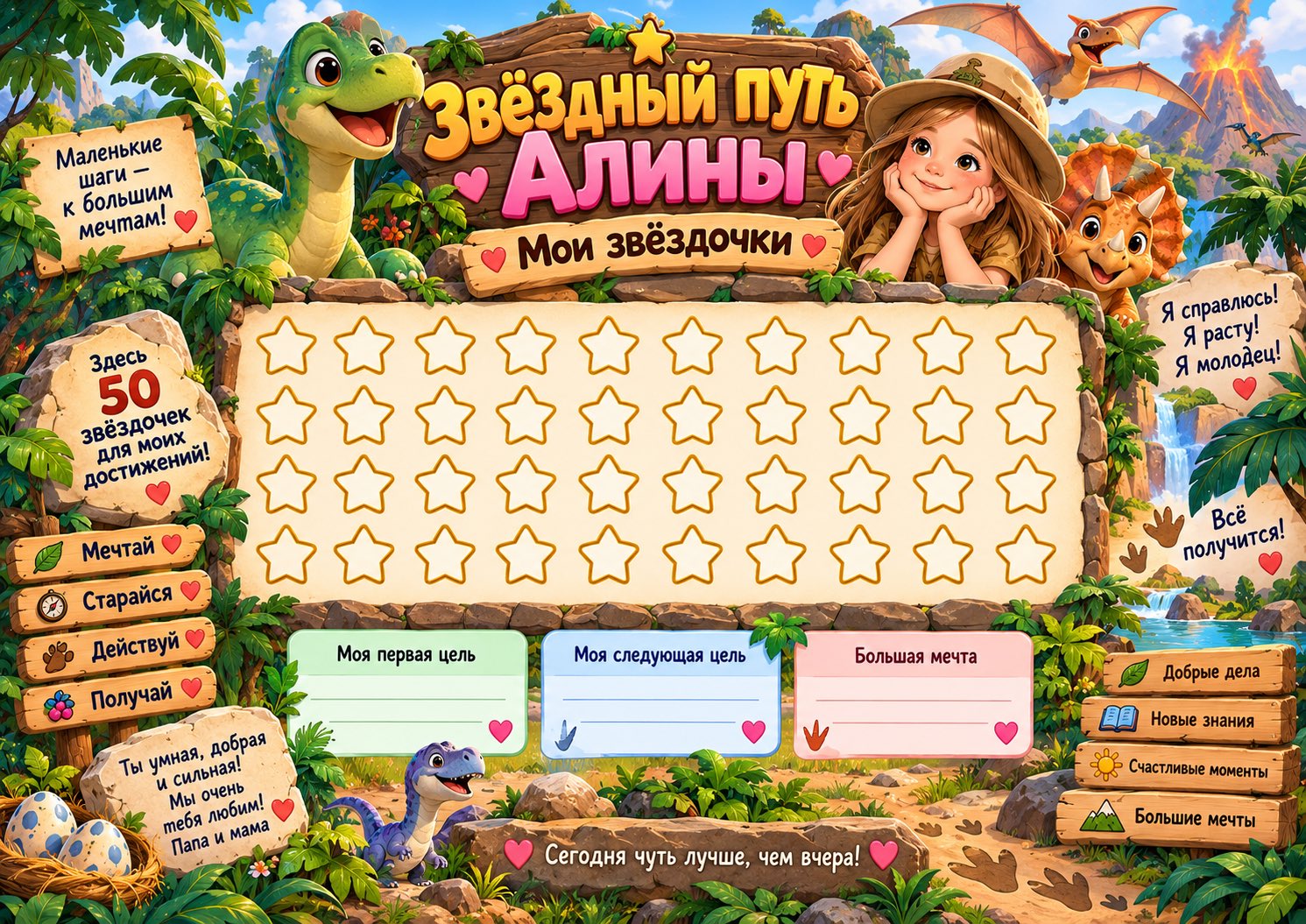 Пример оформления: Динозавры
